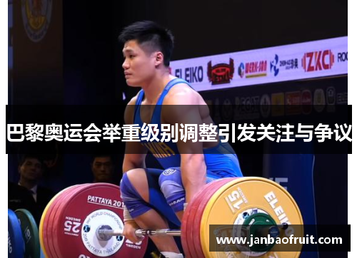 巴黎奥运会举重级别调整引发关注与争议
